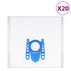 vidaXL Σακούλες Ηλεκτρικής Σκούπας Bosch/Siemens DEFGH 20 τεμ.
