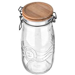 Δοχείο αποθήκευσης Acacia χωρητικότητας 2000ml με κλιπ καπάκι