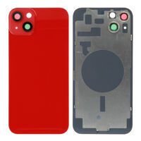 For iPhone/iPad (AP14PL0024R) Rear Cover - Red, for model iPhone 14 Plus (without logo)
