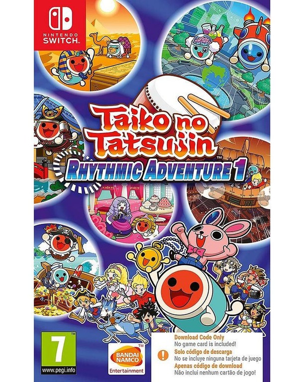 Taiko no Tatsujin: Rhythmic Adventure Pack 1 (Code in Box) / Nintendo Switch