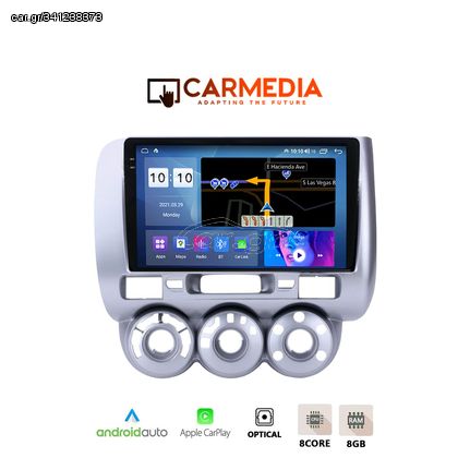 MEGASOUND - CARMEDIA CM8095-13 PLUS TABLET 9.5'' OEM HONDA JAZZ 2002-2008 A/C