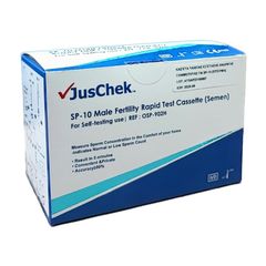 JusChek SP-10 τεστ ανδρικής γονιμότητας (1 τεστ)