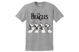 Κοντομάνικη μπλούζα Beagles ΓΚΡΙ