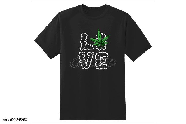 Κοντομάνικο Love Cannabis