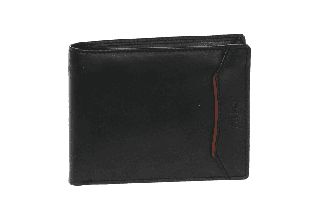 Lavor 1-5992 RFID ανδρικό πορτοφόλι ΜΑΥΡΟ
