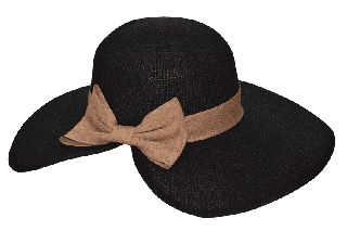 Γυναικείο καπέλο Elegant ΜΑΥΡΟ