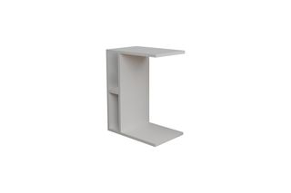 Βοηθητικό τραπέζι "BONER" σε λευκό χρώμα 45x29.5x61