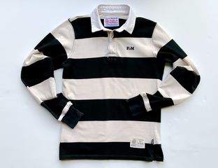 FRANKLIN & MARSHALL Ανδρική Μακρυμάνικη Μπλούζα Polo, Men’s Rugby Shirt - Size S