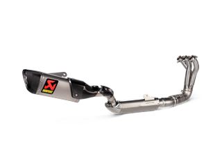 AKRAPOVIC ολόσωμη εξάτμιση Racing Line (Titanium) για YAMAHA TRACER 9/GT/GT+ 2021-24