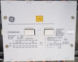 Επαφές CK09BE400  4-πολικός General Electric CK09BE411J