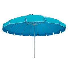 Ομπρέλα παραλίας Επαγγελματική SOLART 1517 με διάμετρο Φ240cm & προστασία UPF50+ χρώμα Θαλασσί ( 1517 )