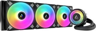 Arctic Liquid Freezer Iii 420mm A-Rgb Black Aio Cpu Water Cooler 3x P14 Pwm Pst A-Rgb Fan - (ACFRE00145A)