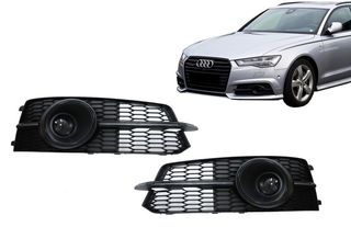 ΣΙΤΕΣ ΕΜΠΡΟΣ AUDI A6 C7 4G S Line Facelift (2015-2018) Black Edition