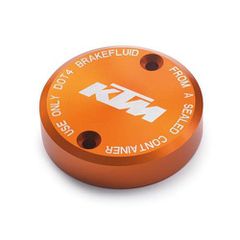 KTM 61313909000 ΚΑΛΥΜΜΑ ΔΟΧΕΙΟΥ ΥΓΡΩΝ ΜΠΡΟΣΤΙΝΟΥ ΦΡΕΝΟΥ ORANGE