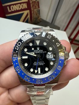 Rolex gmt master 2 Batman 116710BLNR full steel 904L and movement VR3186 correct hand stack new superclone edition 2024