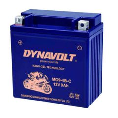 ΜΠΑΤΑΡΙΑ YT9B MG9B-4-C NANOGEL 210CA 90CCA DYNAVOLT 1TEM ΧΟΝΔΡΙΚΗ-ΛΙΑΝΙΚΗ