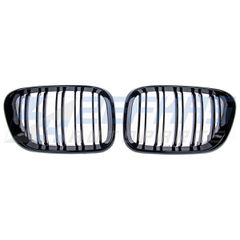 Μάσκες / Καρδιές Εμπρός BMW X5 (1999-2003) M-Look Μαύρο Γυαλιστερό