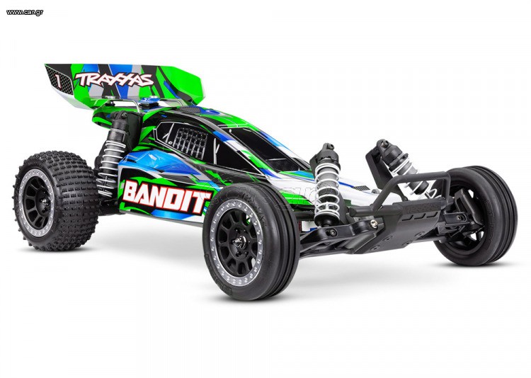 Off-Road Traxxas 2024 Bandit 2WD 1/10 RTR TQ EHD Geen USB-C Charger / Battery