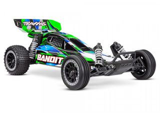 Off-Road Traxxas 2024 Bandit 2WD 1/10 RTR TQ EHD Geen USB-C Charger / Battery