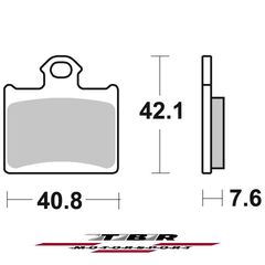 ΜΕΤΑΛΛΙΚΑ ΤΑΚΑΚΙΑ SINTER METAL PADS TBR949