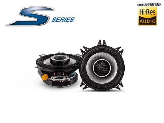 Alpine S2-S40 S-Series 10cm (4”) Coaxial 2-Way Speakers