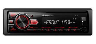Pioneer MVH-09UB Car stereo with RDS tuner, USB and Aux-In. (Single DIN) (Russian Model)