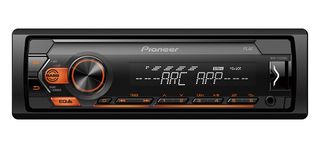 Pioneer MVH-S120UBA 1-DIN receiver with amber illumination, USB and compatible with Android devices.