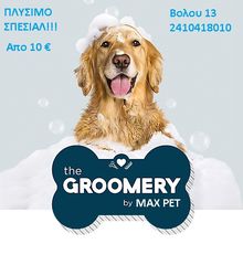 Κομμωτήριο Σκύλων Dog Groomer  μαξ πετ σοπ MAX PET SHOP Βολου 13