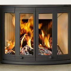 Ενεργειακό τζάκι Nordpeis NI-22 BIFOLD με θερμική ισχύς 3-10KW και κάλυψη έως 150 τ.μ.-thumb-2