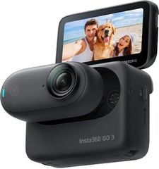 Insta360 GO 3 Black(128GB)  - Pocket sized Action Camera, Waterproof -4m, 2.7K, 35g, Flow stabilizat - Πληρωμή και σε εως 12 δόσεις