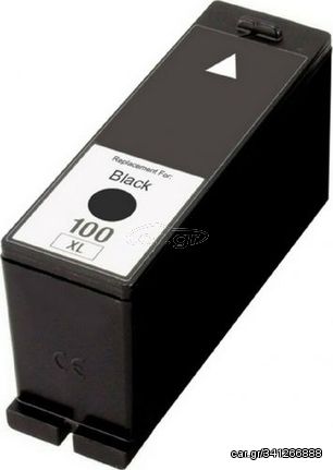 VS Συμβατό Μελάνι Εκτυπωτή InkJet Lexmark 100XL 14N1068E 510 Σελίδων 21ml Μαύρο