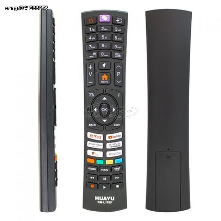 JVC / Hitachi / F&U; / Vestel RM-L1785 Universal TV Remote Control 17774