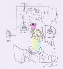 MITSUBISHI EXCAVATOR ΜΜ30-MM30SR ELECTRIC CONTROL GENUINE JAPAN - MITSUBISHI MM30SR ΕΚΣΚΑΦΕΑ ΓΝΗΣΙΟ ΧΕΙΡΙΣΤΗΡΙΟ ΚΟΝΤΡΟΛ ΔΕΞΙ ή ΑΡΙΣΤΕΡΟ -thumb-5