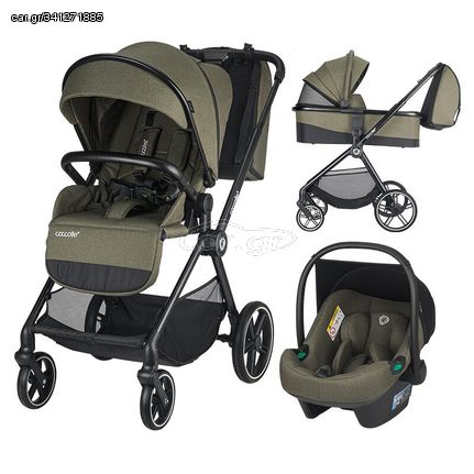 Καρότσι Smart Baby Coccolle Lissia 3in1 Moss Green