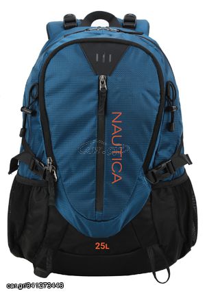 Σακίδιο πλάτης trekking NAUTICA 2728 χωρητικότητας 25 Lit χρώμα Μπλε μαύρο ( 2728 )