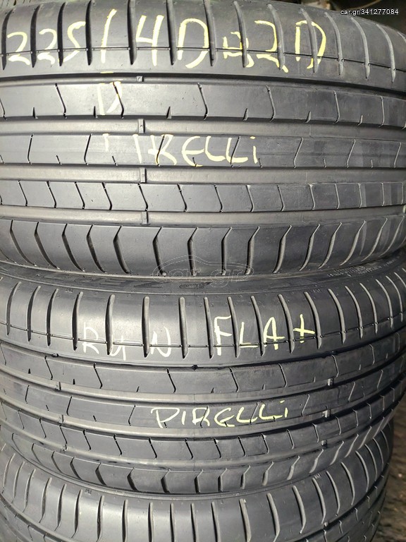 4 τμχ 225/40-20 run flat σε υπέρ άριστη κατάσταση  - σαν καινούργια  ! ! 