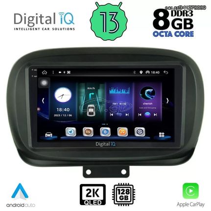 DIGITAL IQ BXD 11134_CPA (9inc) MULTIMEDIA TABLET OEM FIAT 500Χ mod. 2014+