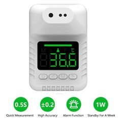 ARTLIGHT K3X High Precision Body Thermometer Wall Mounted, Voice - ArtSound and Lights