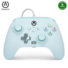 PowerA Enhanced Wired Controller - Xbox Series X/S - Cotton Candy Blue / Xbox Series X