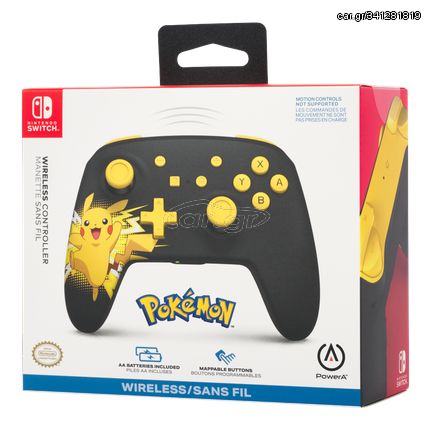 PowerA Wireless Controller - Pikachu Ecstatic / Nintendo Switch