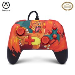 PowerA Enhanced Wired Controller - Nintendo Switch - Charizard Vortex / Nintendo Switch