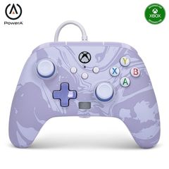 PowerA Enhanced Wired Controller - Xbox Series X/S - Lavender Swirl / Xbox Series X