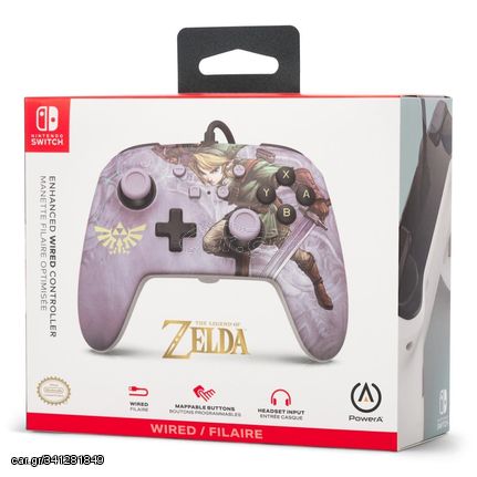 PowerA Enhanced Wired Controller for Nintendo Switch - Valiant Link / Nintendo Switch