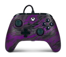 PowerA Advantage Wired Controller - Xbox Series X/S - Purple Camo / Xbox Series X