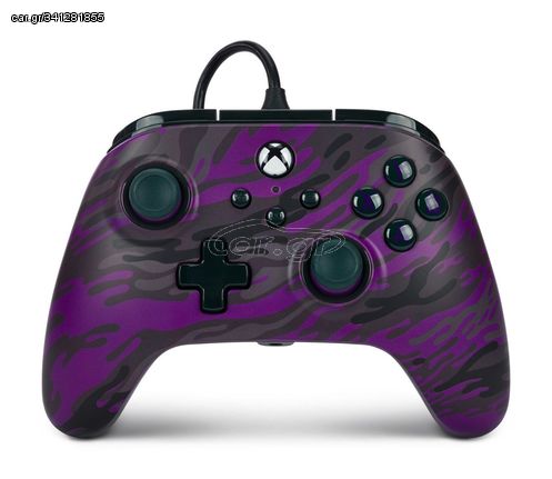 PowerA Advantage Wired Controller - Xbox Series X/S - Purple Camo / Xbox Series X