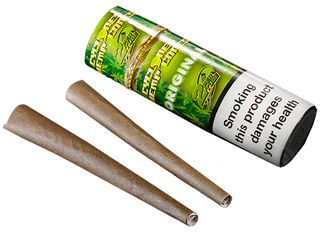 Πουρόφυλλα Cyclones Hemp Cones Γεύση ORIGINAL με Χάρτινη Τζιβάνα