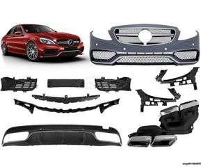 Body Kit  Mercedes-Benz C-Class W205 14-18 Sedan Amg C63 Design 