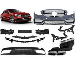 Body Kit  Mercedes-Benz C-Class W205 14-18 Sedan Amg C63 Design 