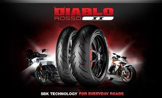 Ελαστικά Pirelli Rosso 2 120-70-17/160-60-17 Supermoto