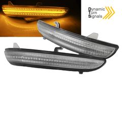 Φλας Καθρέπτη Για Citroen C3 16+ , C4 Cactus 18+ , Opel Corsa F 19+ , Peugeot 208 12-20 , 2008 13-20 Dynamic Led Canbus Άσπρα 2 Τεμάχια